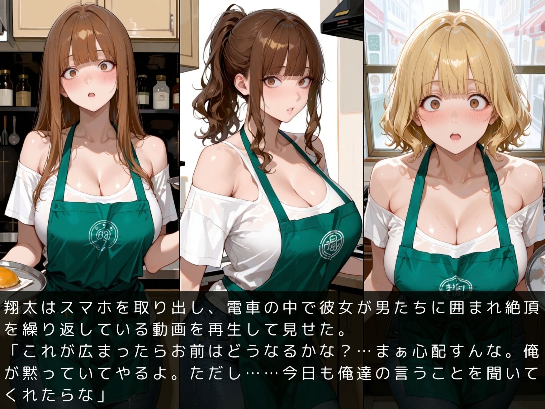 無限射精電車 アルバイト編 〜カフェでの再会〜Vol.2 - サンプル画像 7