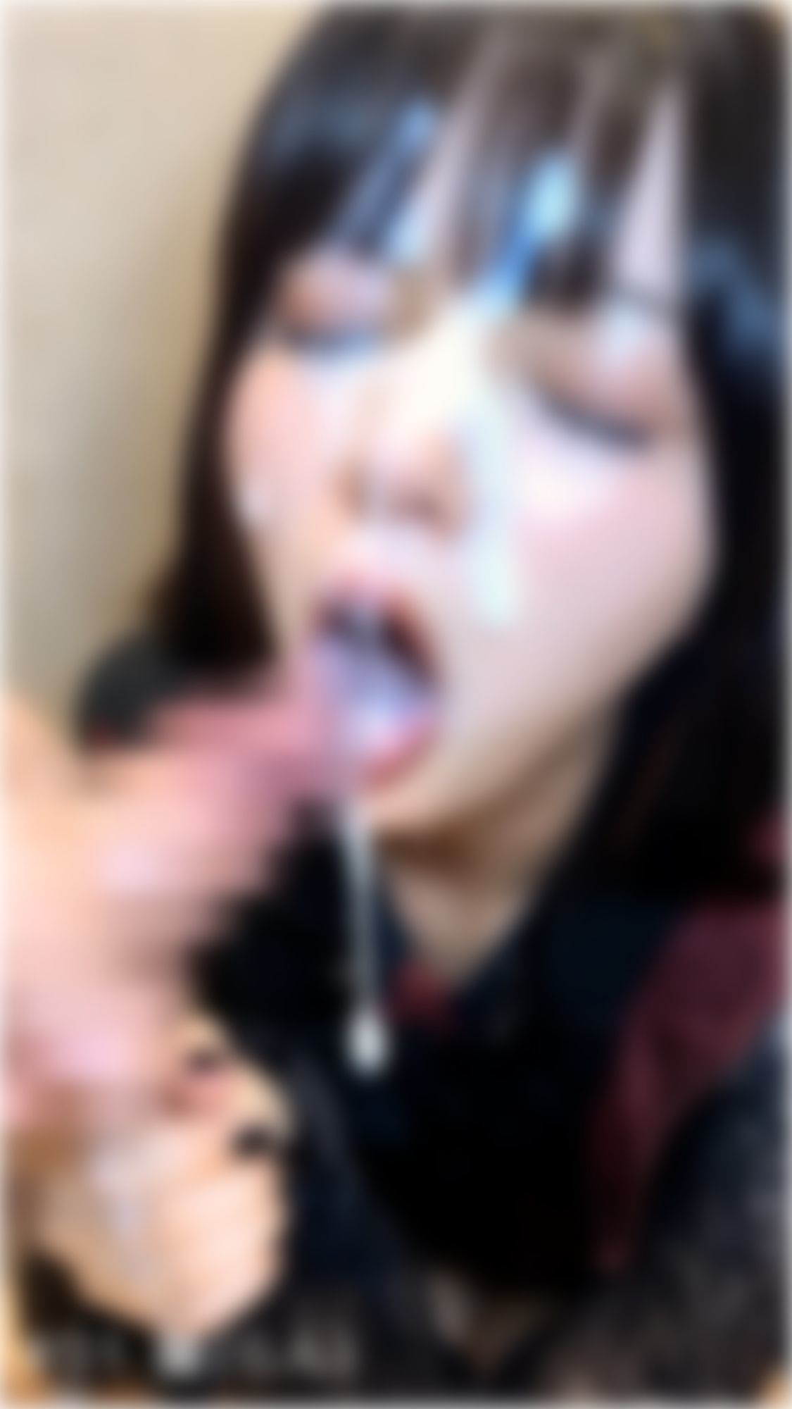 地雷系○○女子50人、大量顔射動画シーン集めました。【4K縦動画】 Facial Compilation - サンプル画像 1