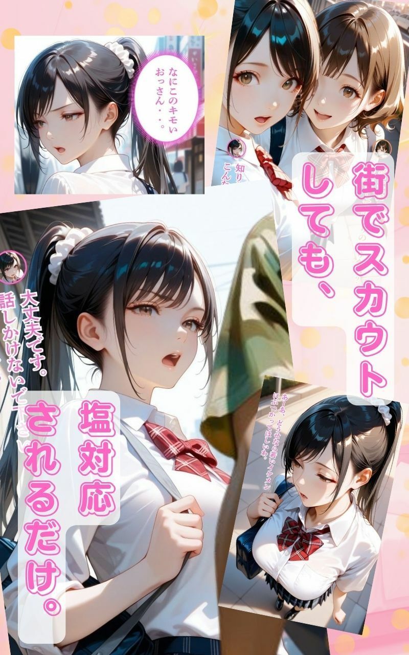 【オヤジ嫌いツンデレ少女征服編】水着撮影会のはずが、いつのまにかおぢさんち〇ぽに沼る話part3 - サンプル画像 2