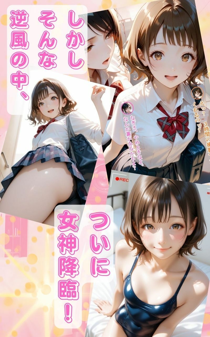 【オヤジ嫌いツンデレ少女征服編】水着撮影会のはずが、いつのまにかおぢさんち〇ぽに沼る話part3 - サンプル画像 3