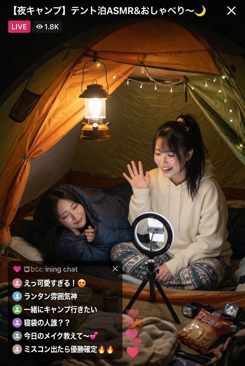 ライブ配信の女神たち - サンプル画像 4