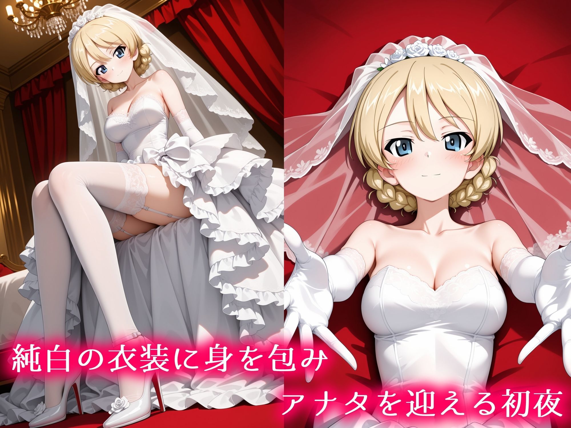 ソープランド六月の花嫁  ダー〇リン編 - サンプル画像 4