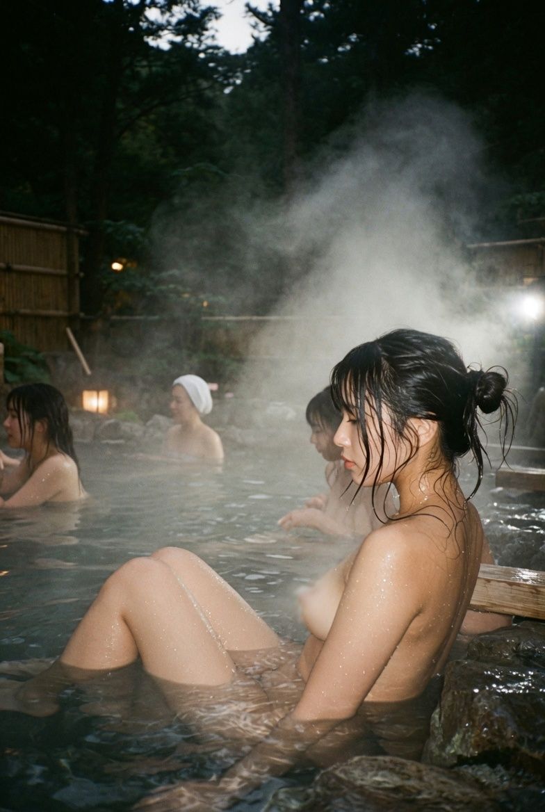 NZAI-004 山奥秘湯の女湯覗き 〜AI美女の無防備裸体コレクション〜 - サンプル画像 6