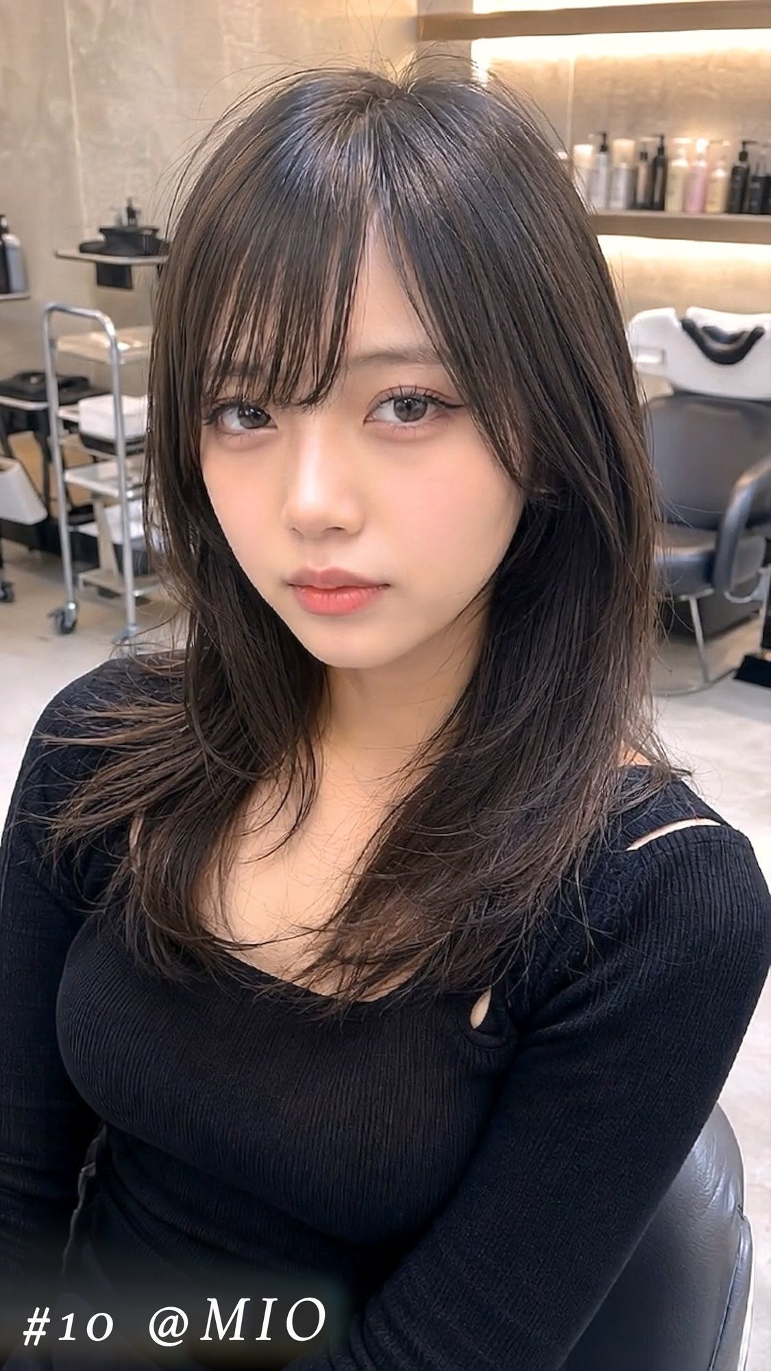 美容室に行っただけなのに4回も大量顔射された私…。おしゃれなクール系美容女子たち20人、Before＆After顔射オムニバス【4K縦動画】 - サンプル画像 7