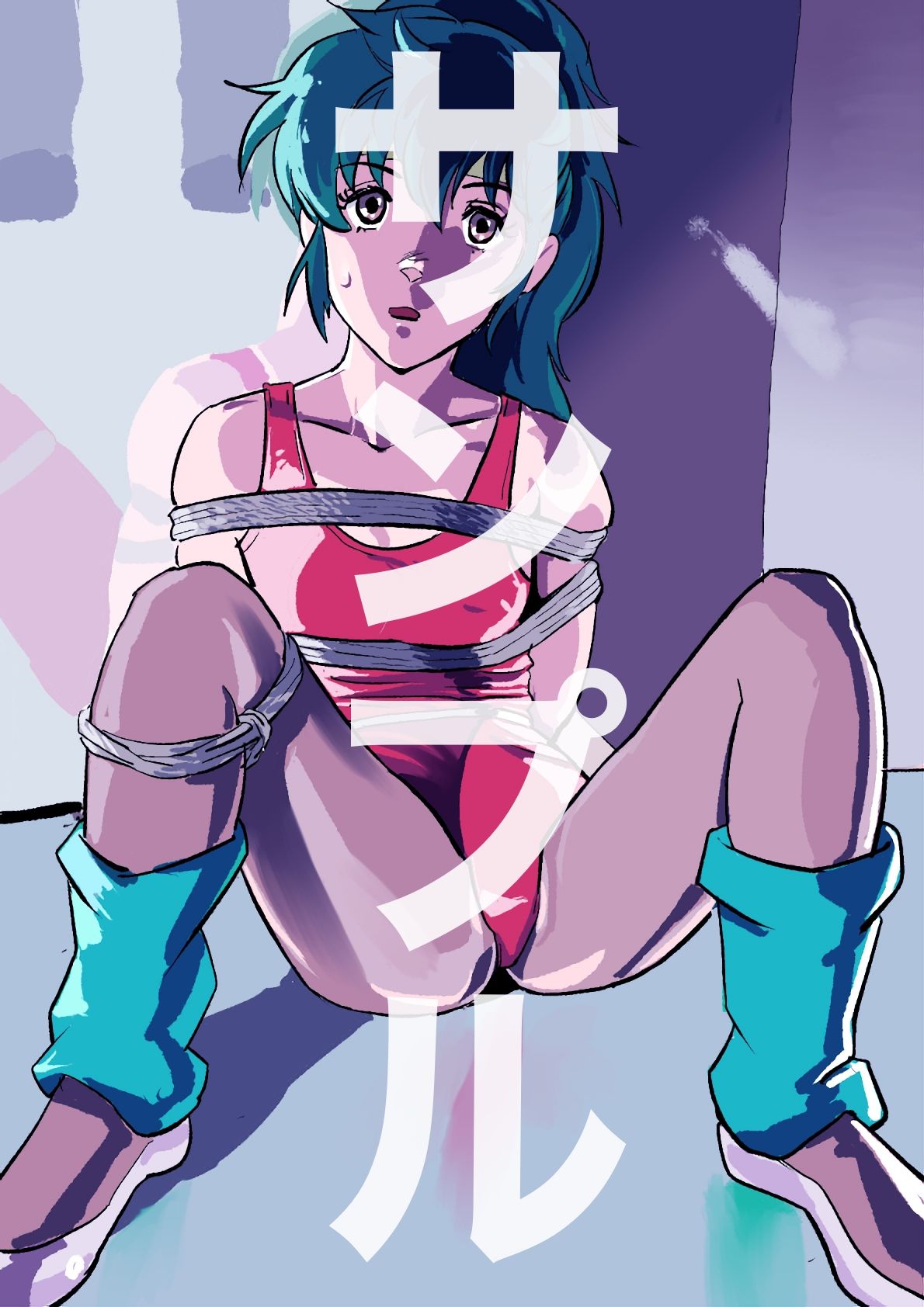 ロボットアニメヒロイン  SM緊縛画集 - サンプル画像 3