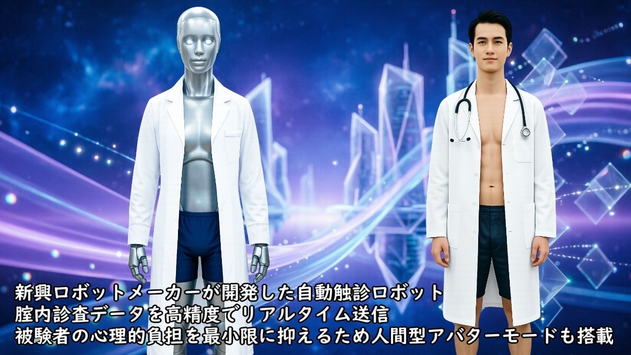 【動画流出】AI産業医の新人OL膣内挿入診断 - サンプル画像 7