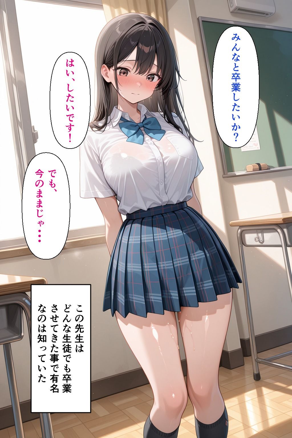 調教性指導  抗えない女子校生 - サンプル画像 1