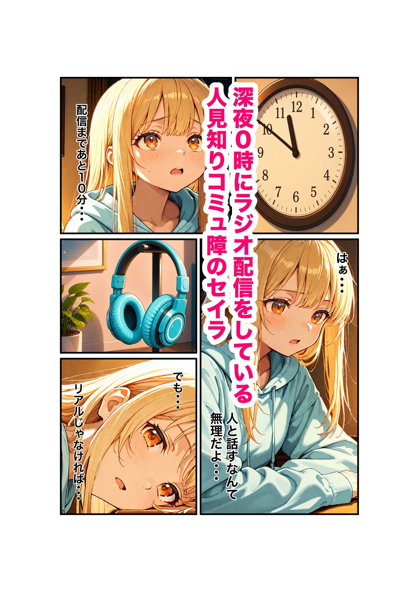 『セイラの深夜ラジオ〜君の彼女はセイラ〜』ーリスナーの妄想、お読みしますー - サンプル画像 1