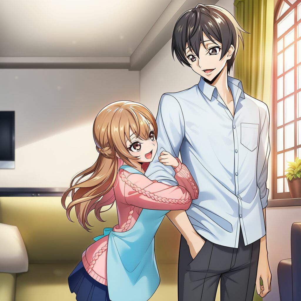 妹と成長期ごっこ〜いつでも成長してあげる〜長女_アイ編 - サンプル画像 2
