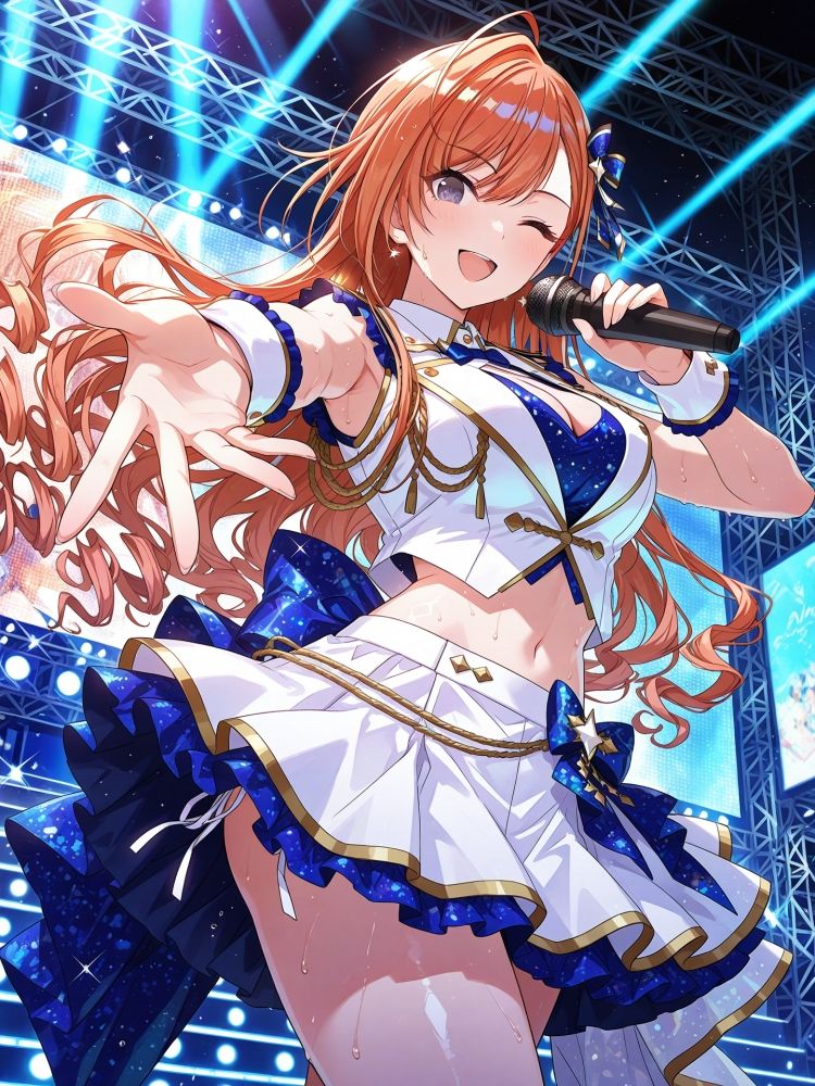 アイドル催●堕ち - サンプル画像 1