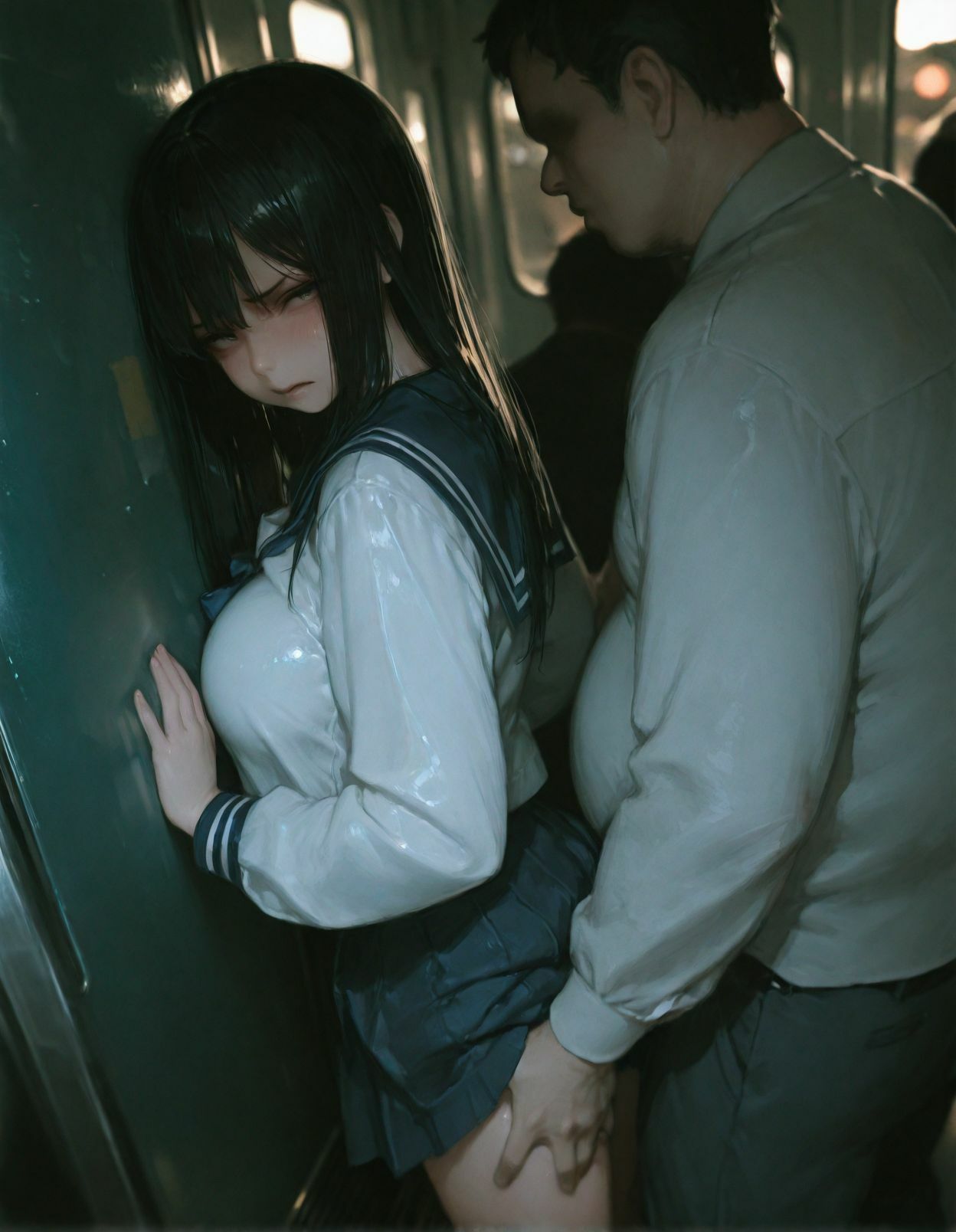 絶望少女7 -満員電車の中で・・・- - サンプル画像 2