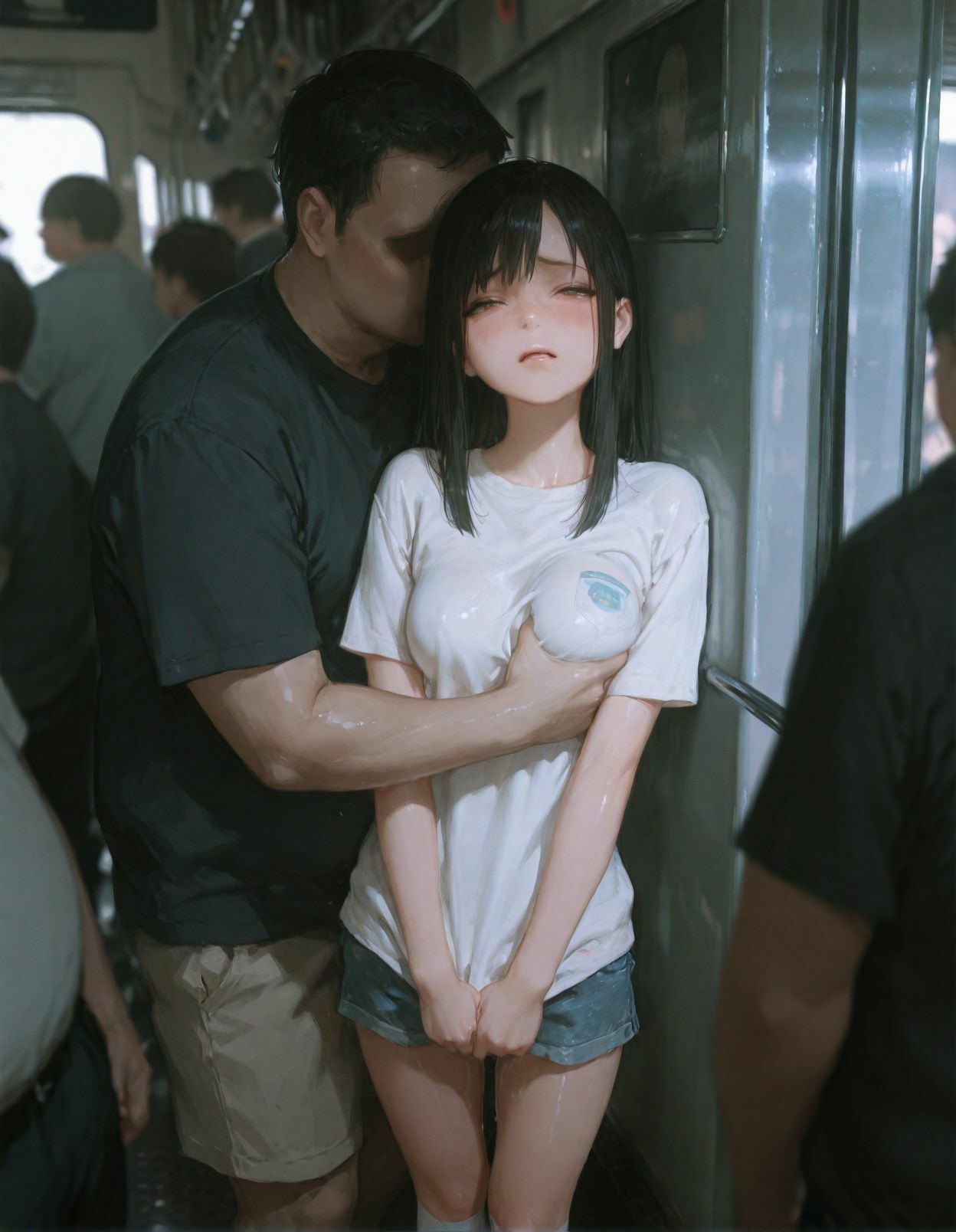 絶望少女7 -満員電車の中で・・・- - サンプル画像 3