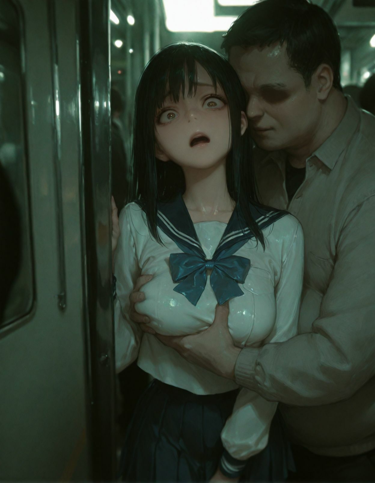 絶望少女7 -満員電車の中で・・・- - サンプル画像 5