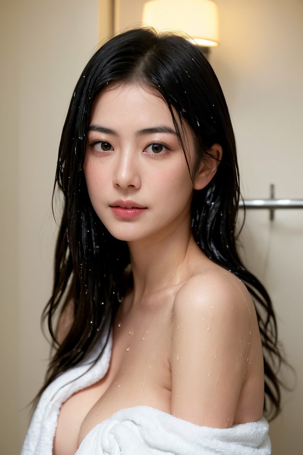 夫の出張中に…〜従順な妻の秘密〜【AI美女写真集】 - サンプル画像 5