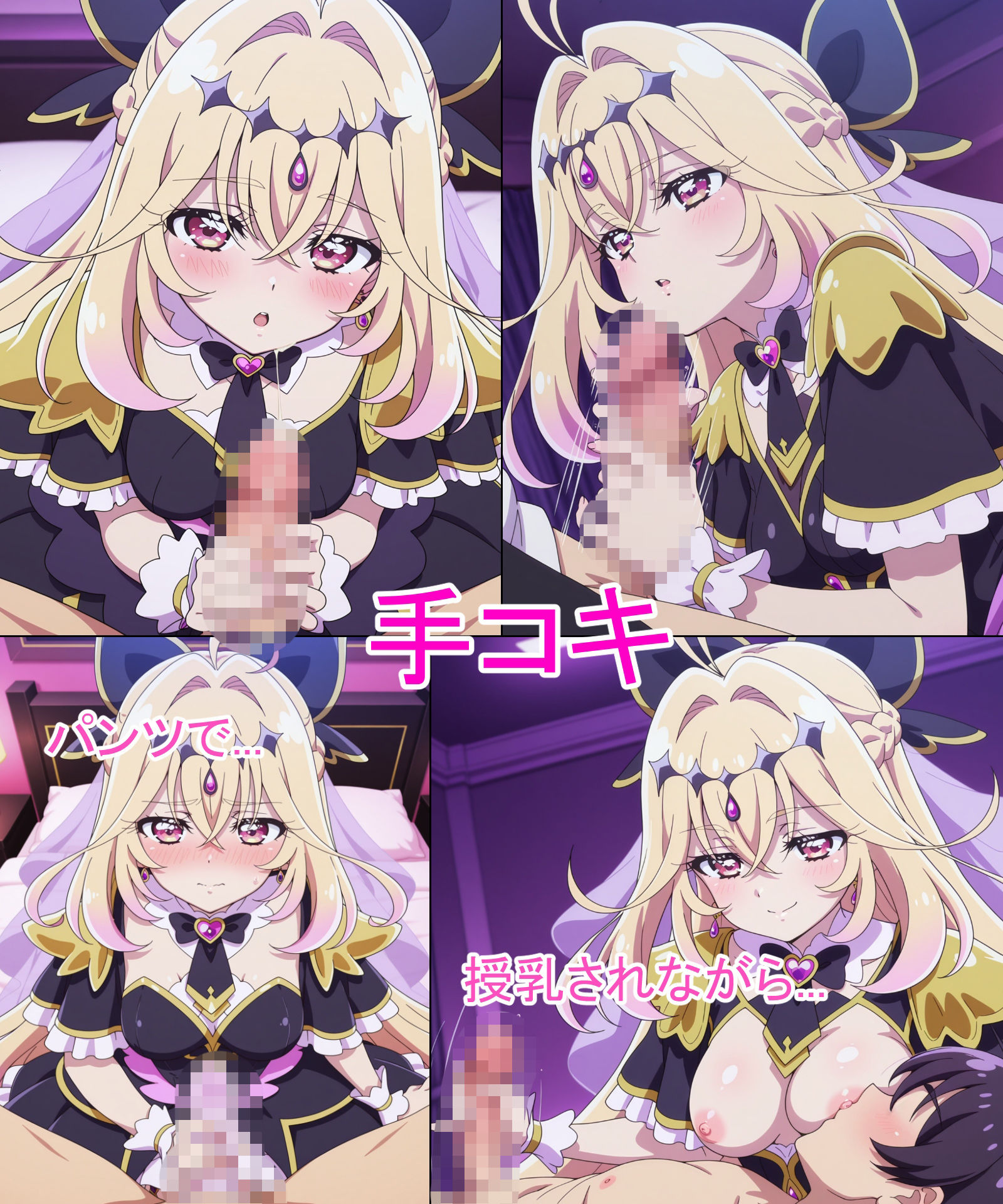 【キュアア◯カナ・シャドウ】あの子とパンツえっち【名◯偵プ◯キュア！】 - サンプル画像 2