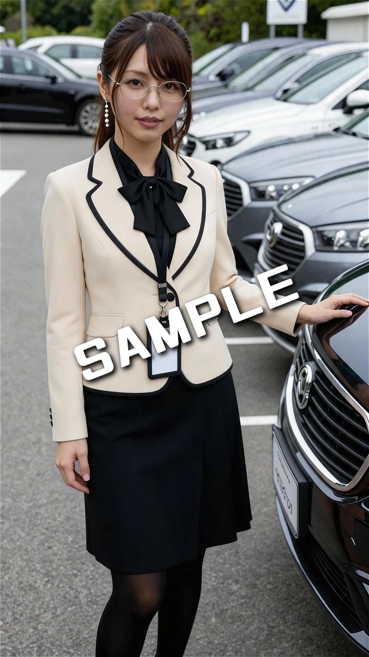 AIフェチフォト集 vol.54 『DEALER’S BLIND SPOT:商談の死角』 - サンプル画像 2