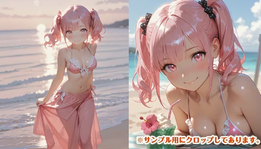 【4K】天乃のメイド ビキニフィスティバル キャンディ編 - サンプル画像 3