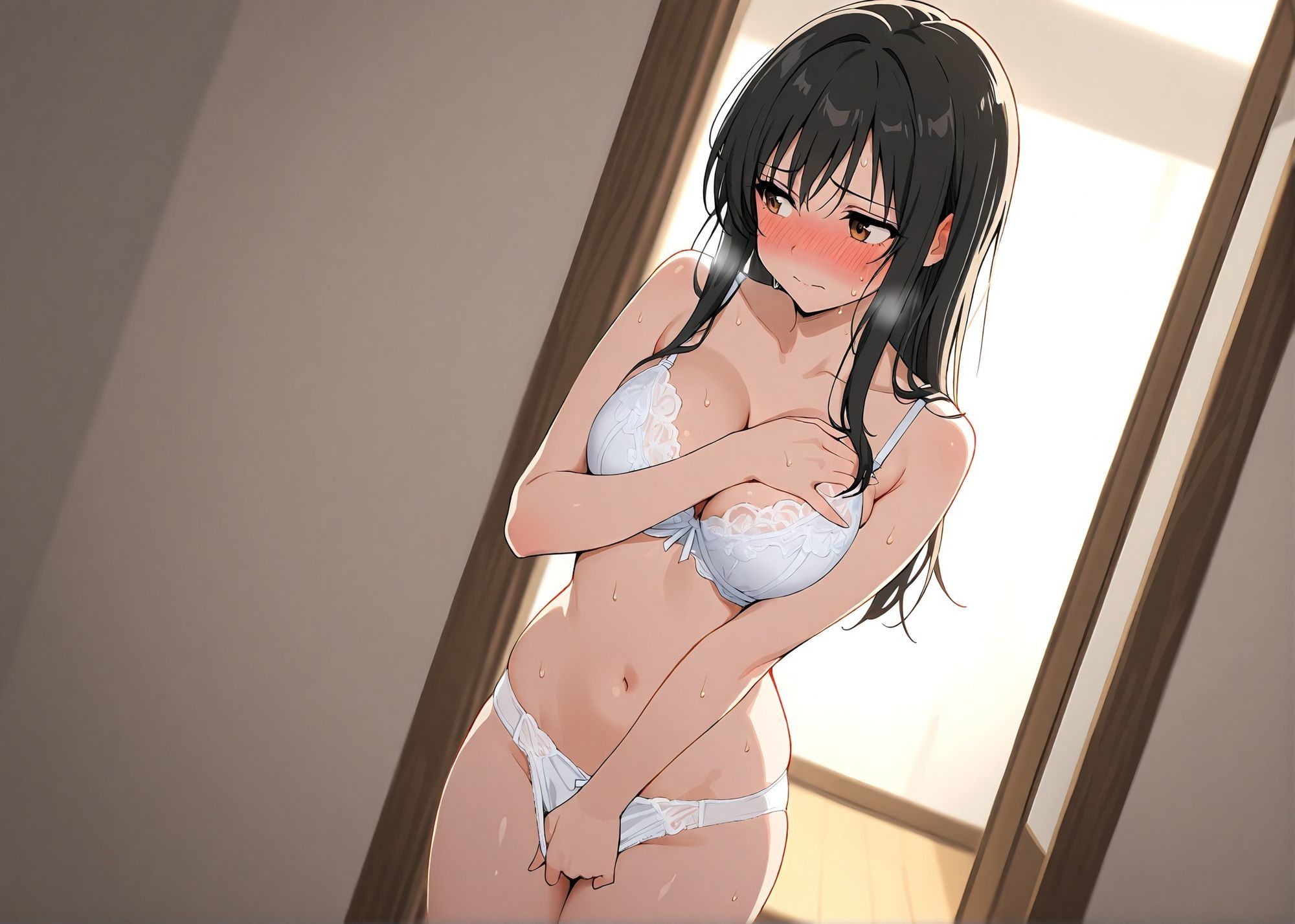 真面目な風紀委員が、同級生のチ●ポに堕ちるまで 古●川唯 - サンプル画像 3