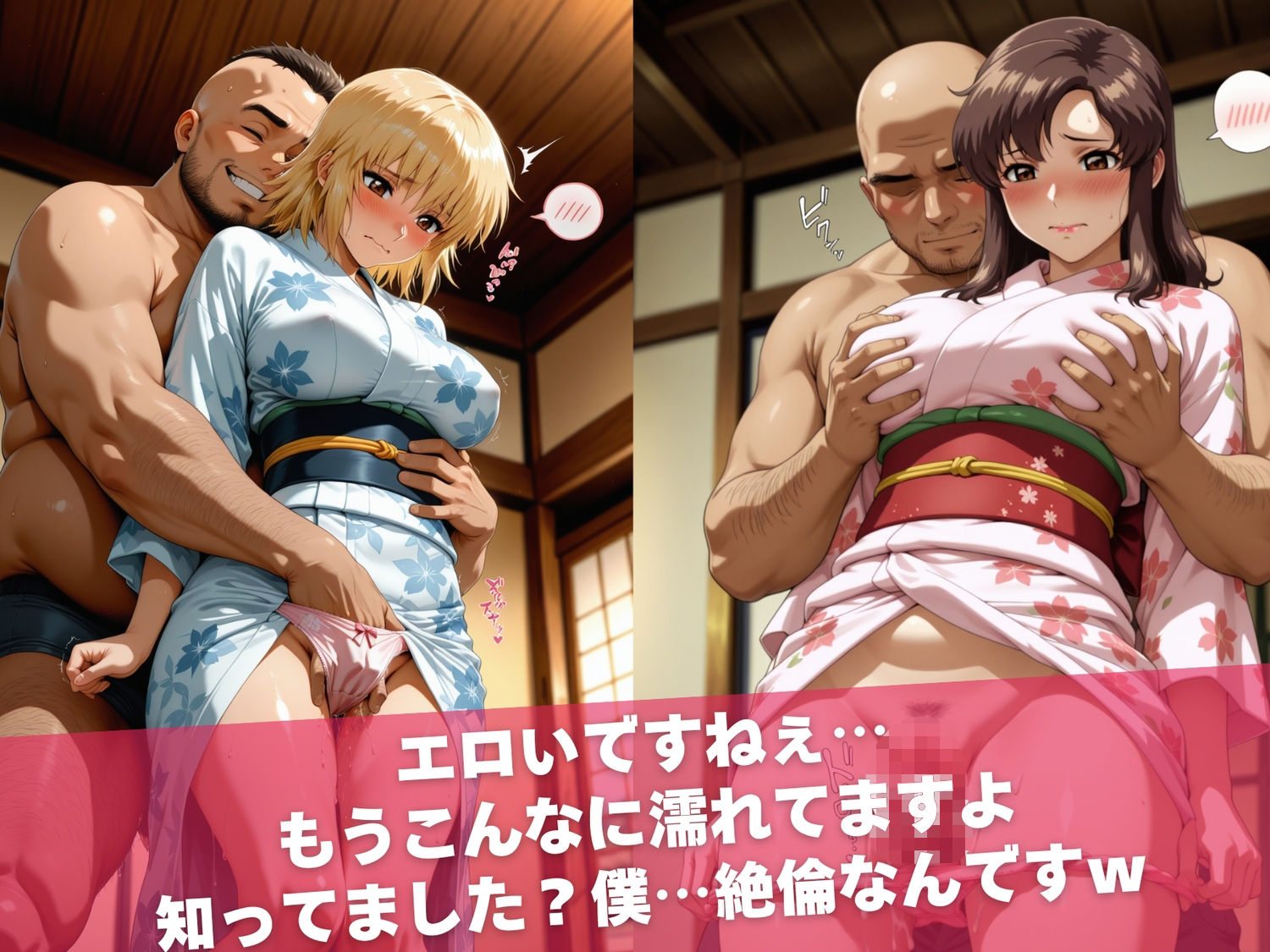 温泉宿の秘密（ハート）覗き見したら…〜ガ●ダムSEED〜 - サンプル画像 5
