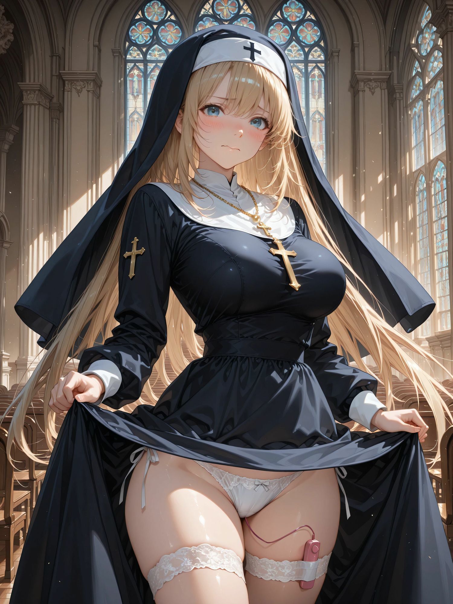 シスターソフィア  いたずらえっち - サンプル画像 1