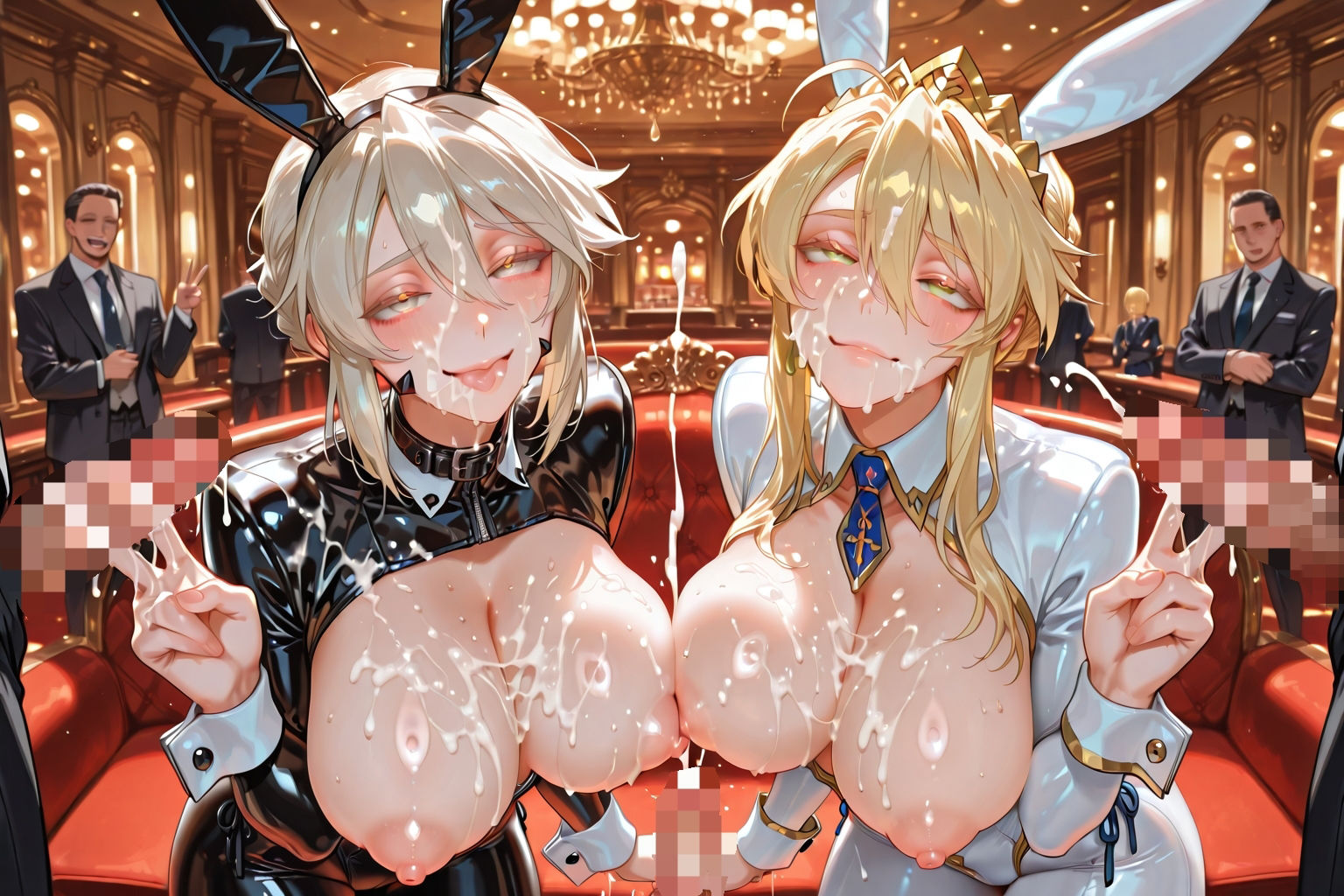 FGO・白黒バニー危機一髪 - サンプル画像 10