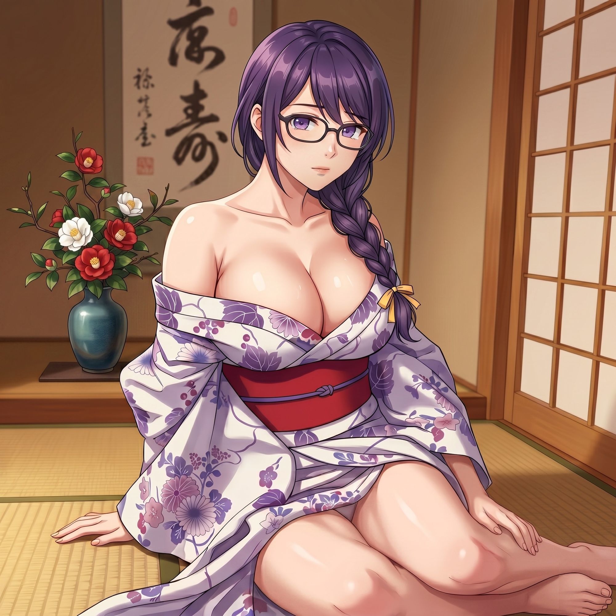 羽物語 第二話 「先生が学校でも私の身体を求めてきて困ってます」   美麗イラスト集「クラス委員長が水着に着替えたら」 - サンプル画像 10