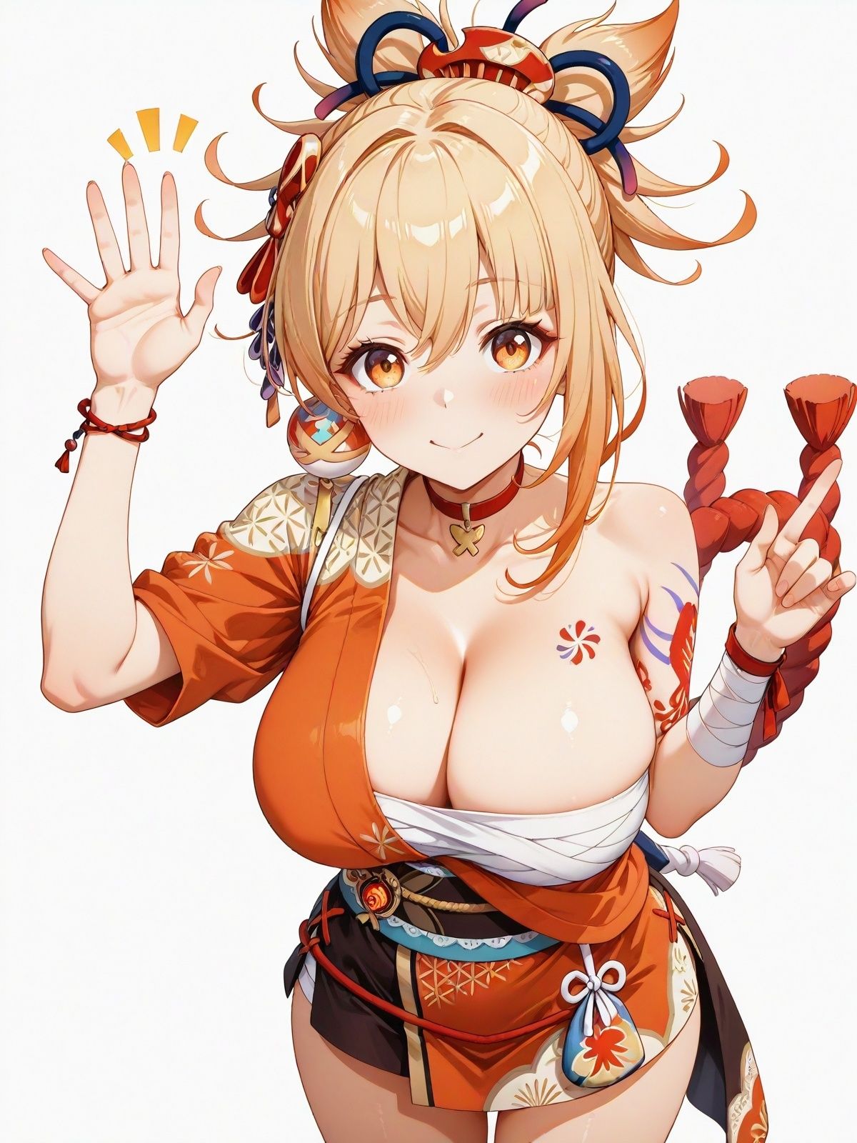 アニゲマンガのあの子とエッチ！【原○風】コスプレ元素を操る乙女たち編4 - サンプル画像 8