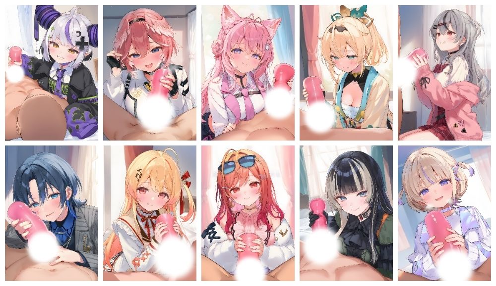ホ〇メン オナホコキまとめ Vol.2 - サンプル画像 2