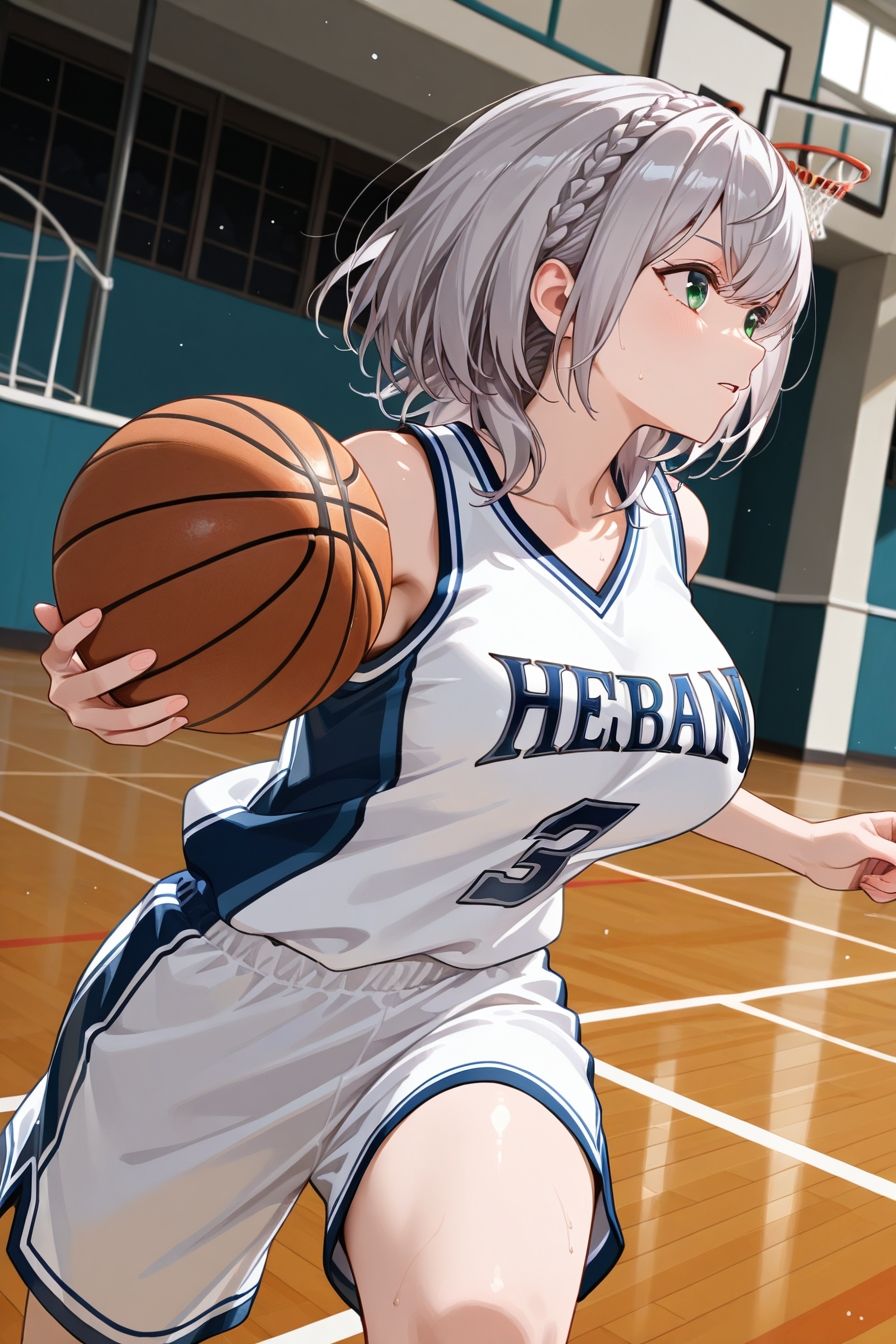 羞恥！脱衣スポーツ対決！〜負けたらえっちな罰ゲーム〜  ホ○ライブ3期生編 - サンプル画像 1
