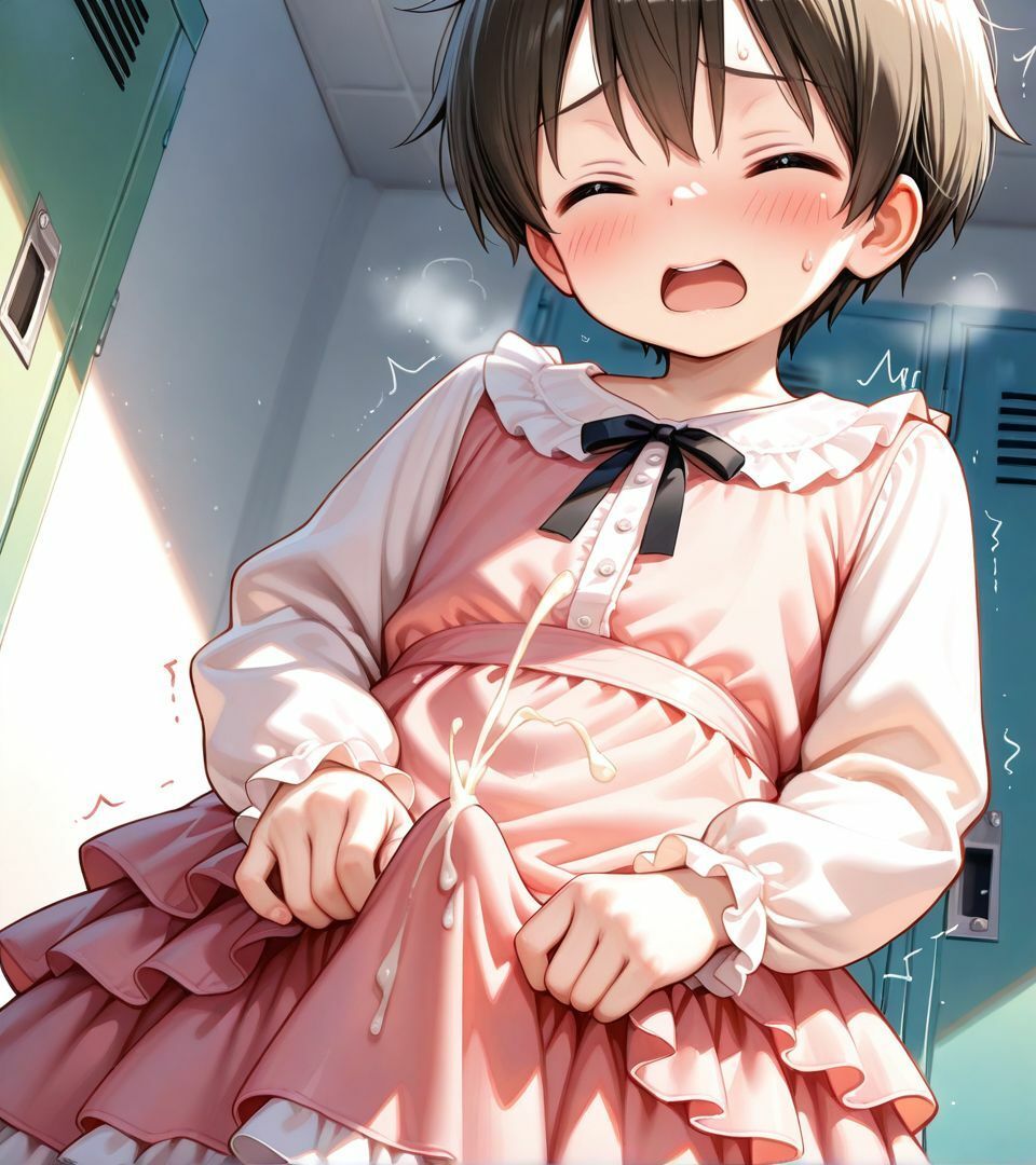 僕はお姉ちゃんの着せ替え人形_女子更衣室でコスプレオナニー - サンプル画像 7