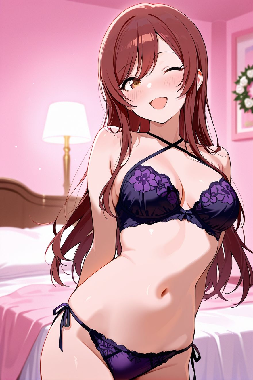 大崎甘奈 ランジェリー グラビア＆SEX集 - サンプル画像 1
