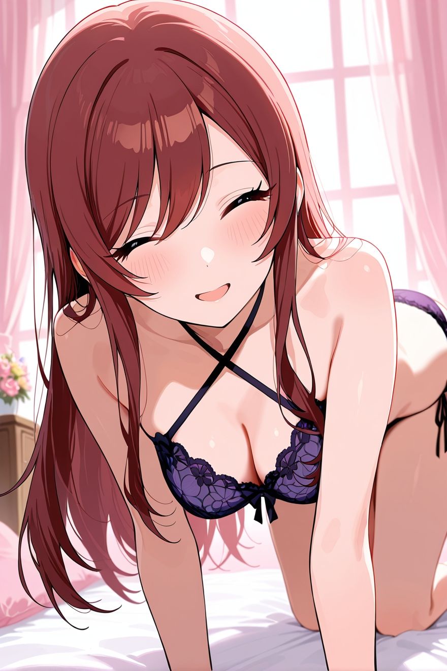 大崎甘奈 ランジェリー グラビア＆SEX集 - サンプル画像 4