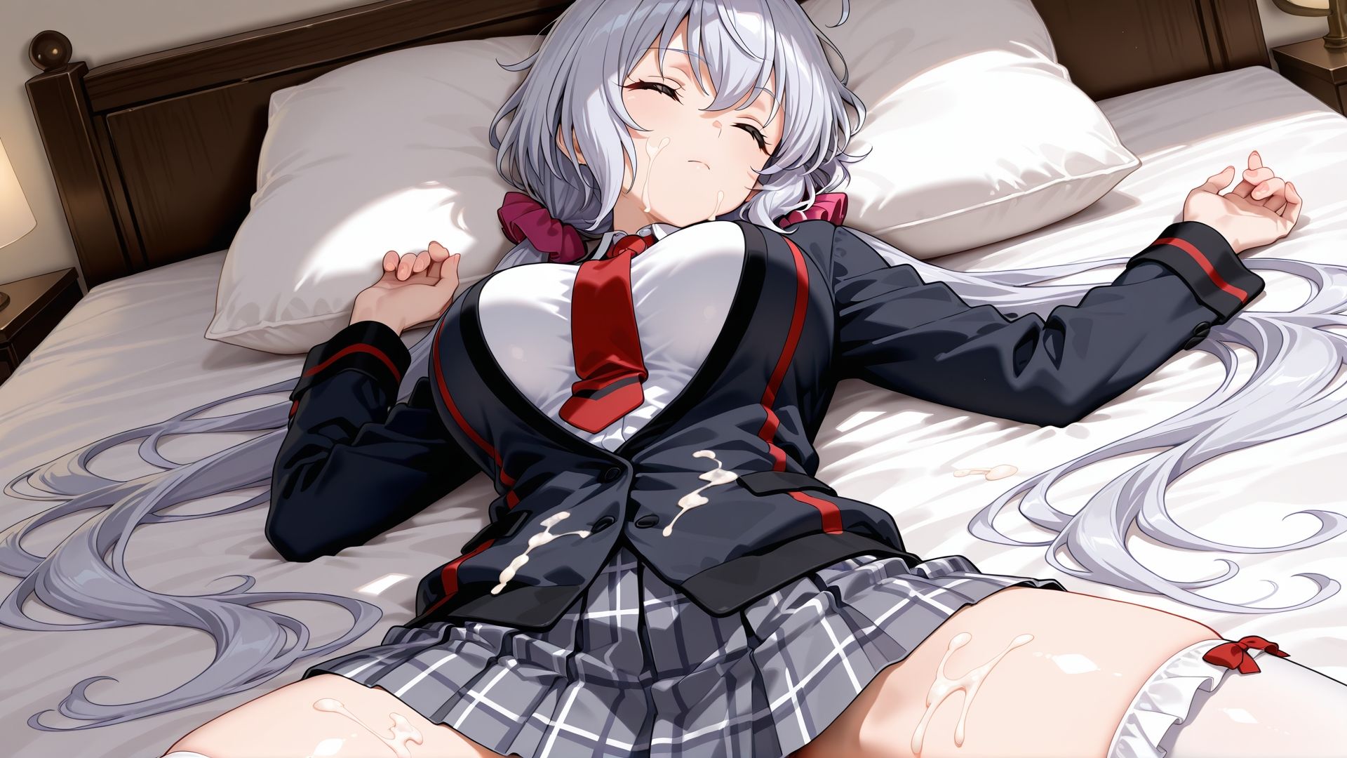 寝ている○○にぶっかけ  くりす編 - サンプル画像 7