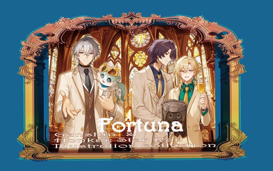 Fortuna スターレイルイラスト集 アベンチュリン、レイシオ、ファイノン、アナイクス、カスライナフルカラー2024〜2025年 - サンプル画像 3
