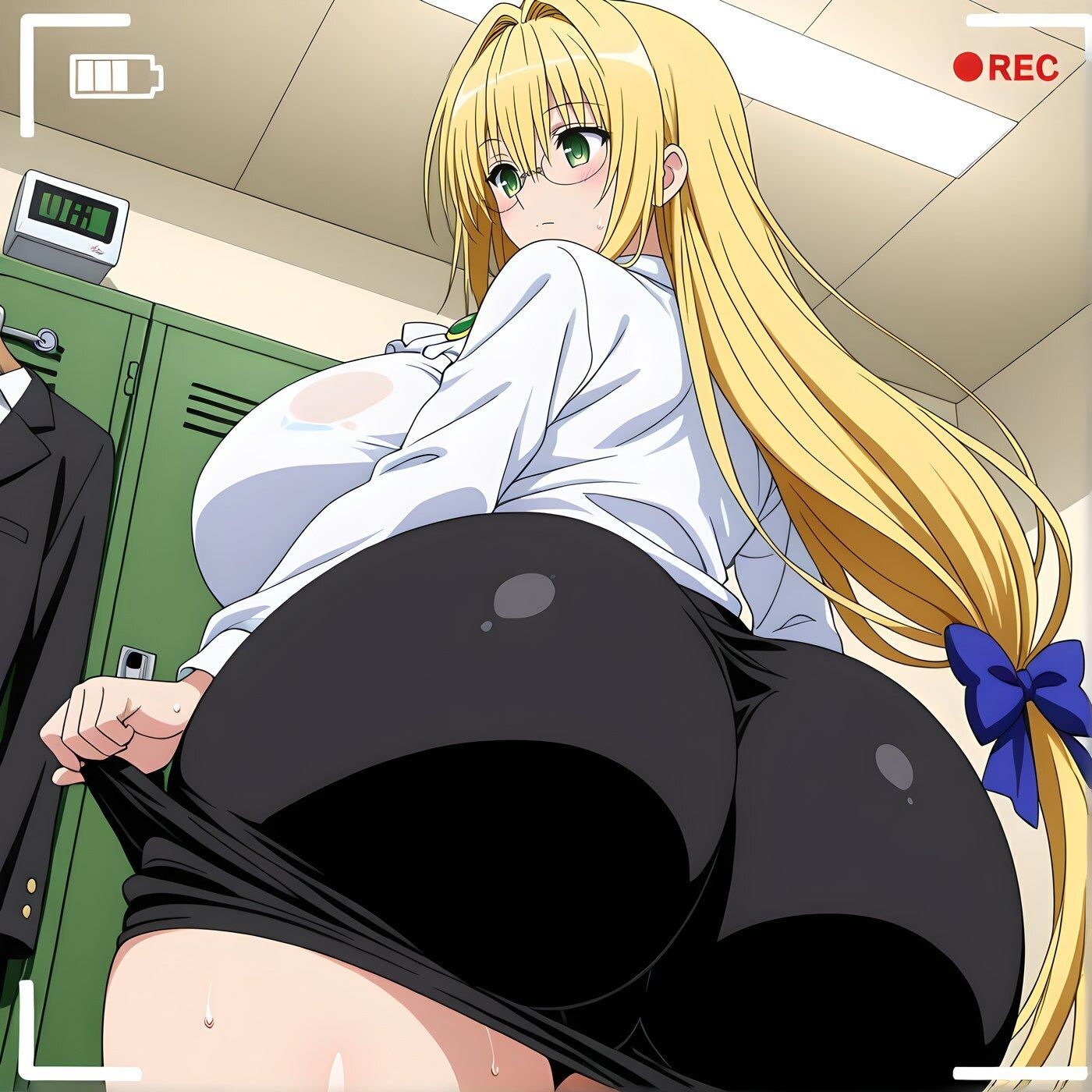 爆乳ティ◯ーユと猿◯とホームレス達 - サンプル画像 1