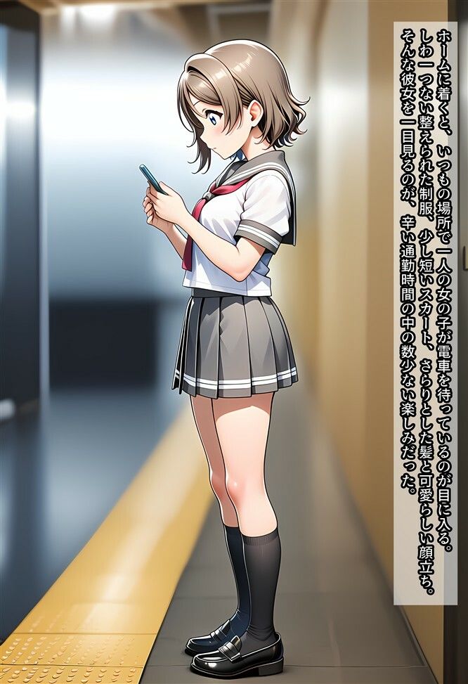 曜ちゃんを盗撮したり痴○したりする話 - サンプル画像 1