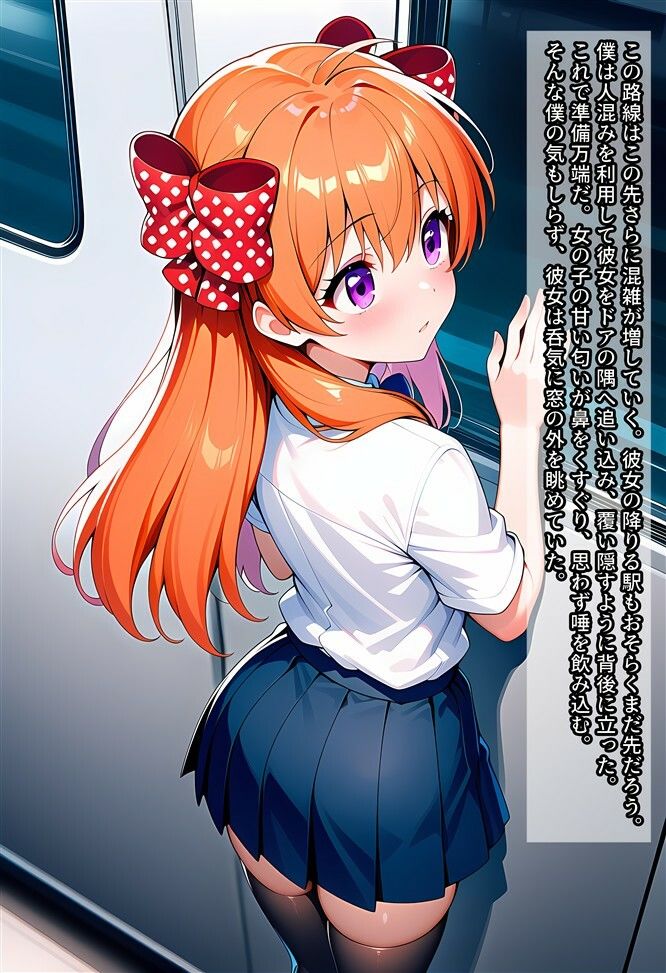 千代ちゃんを盗撮したり痴○したりする話 - サンプル画像 3