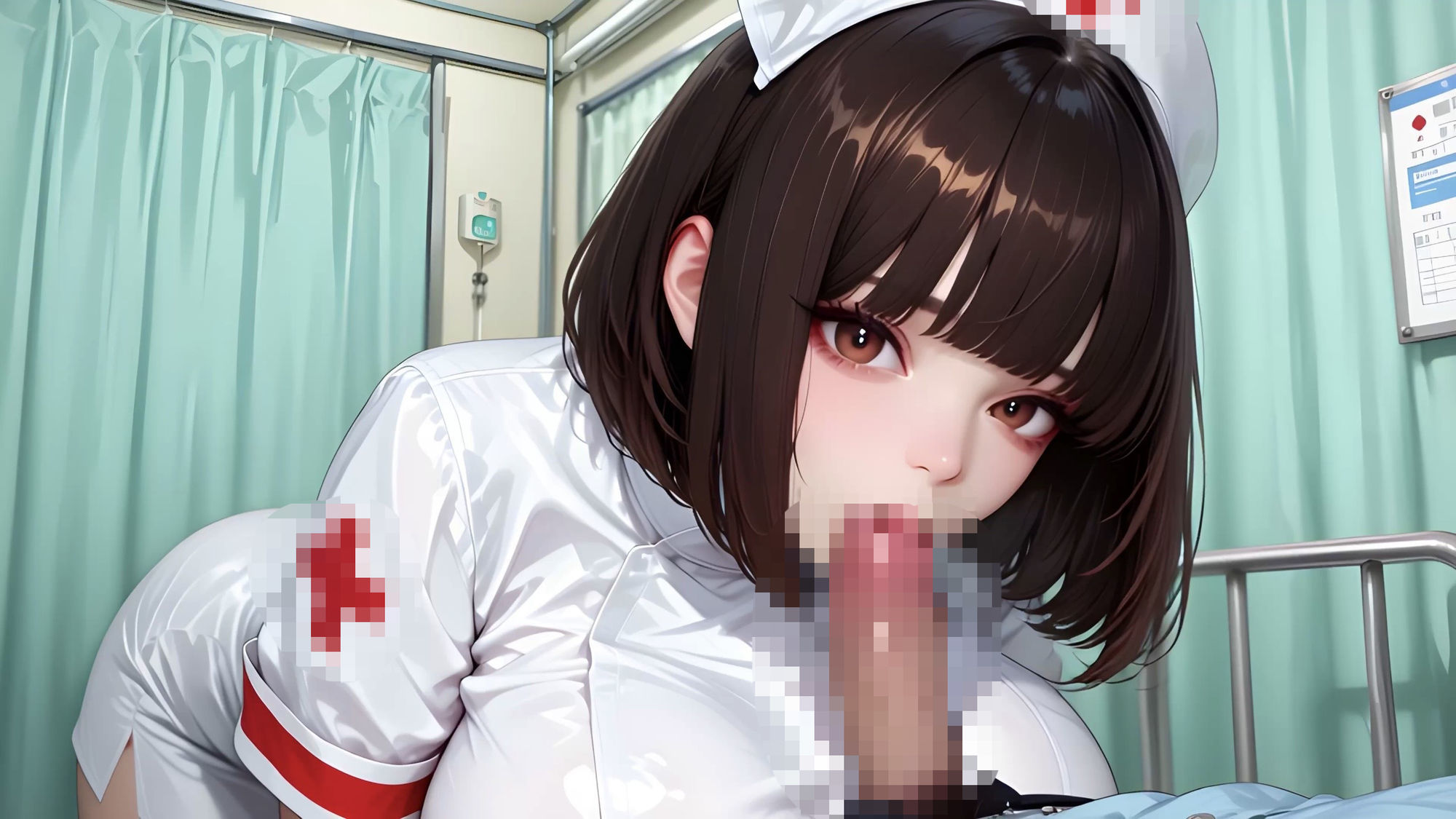 【フルボイス】誘惑 デカパイ病棟【淫語】 - サンプル画像 5