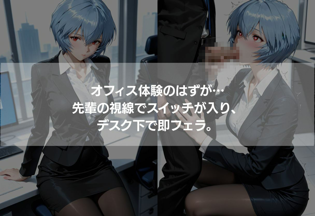 【アニメ同人】色々なお仕事体験に行ったらビッチがスイッチ入っちゃってエッチな事をする。〜制服姿で416枚の濃厚記録〜 - サンプル画像 2