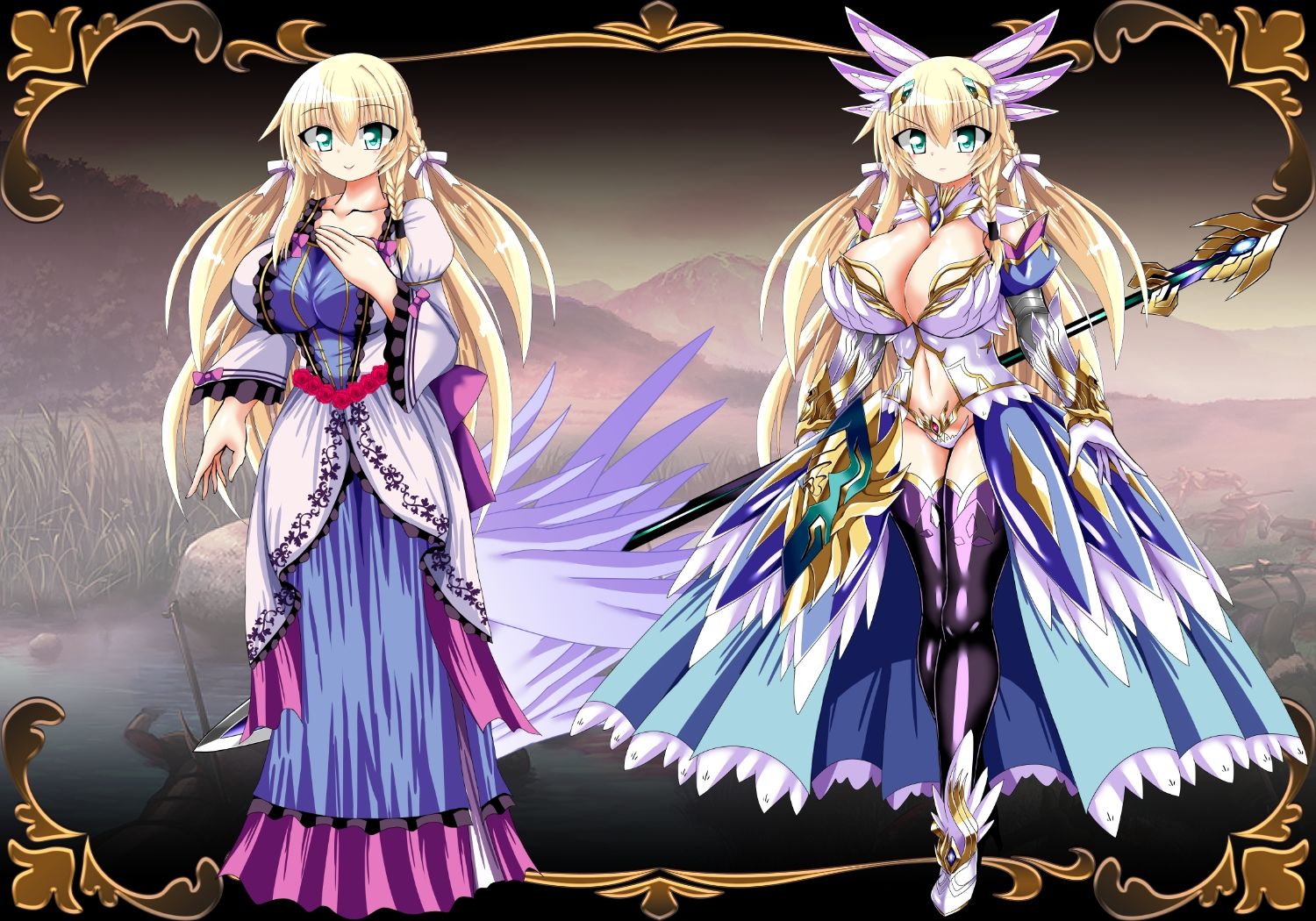 エデンズスクラーヴィン  淫獄の隷姫ルシフェル編 - サンプル画像 1