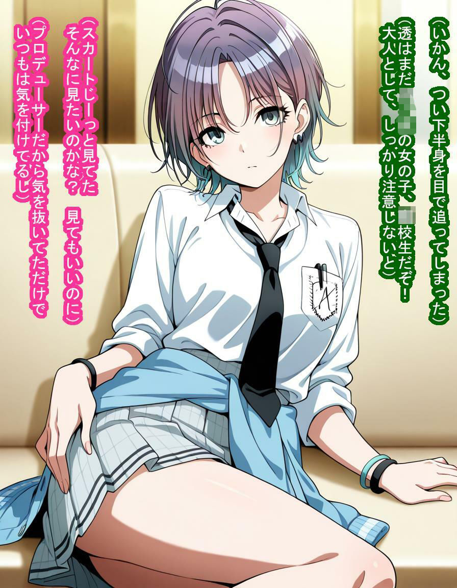 浅〇透ちゃんが種付けおじさんに支配されてプロデューサーが好きなのに種付けおじさんの子を産む話 - サンプル画像 5