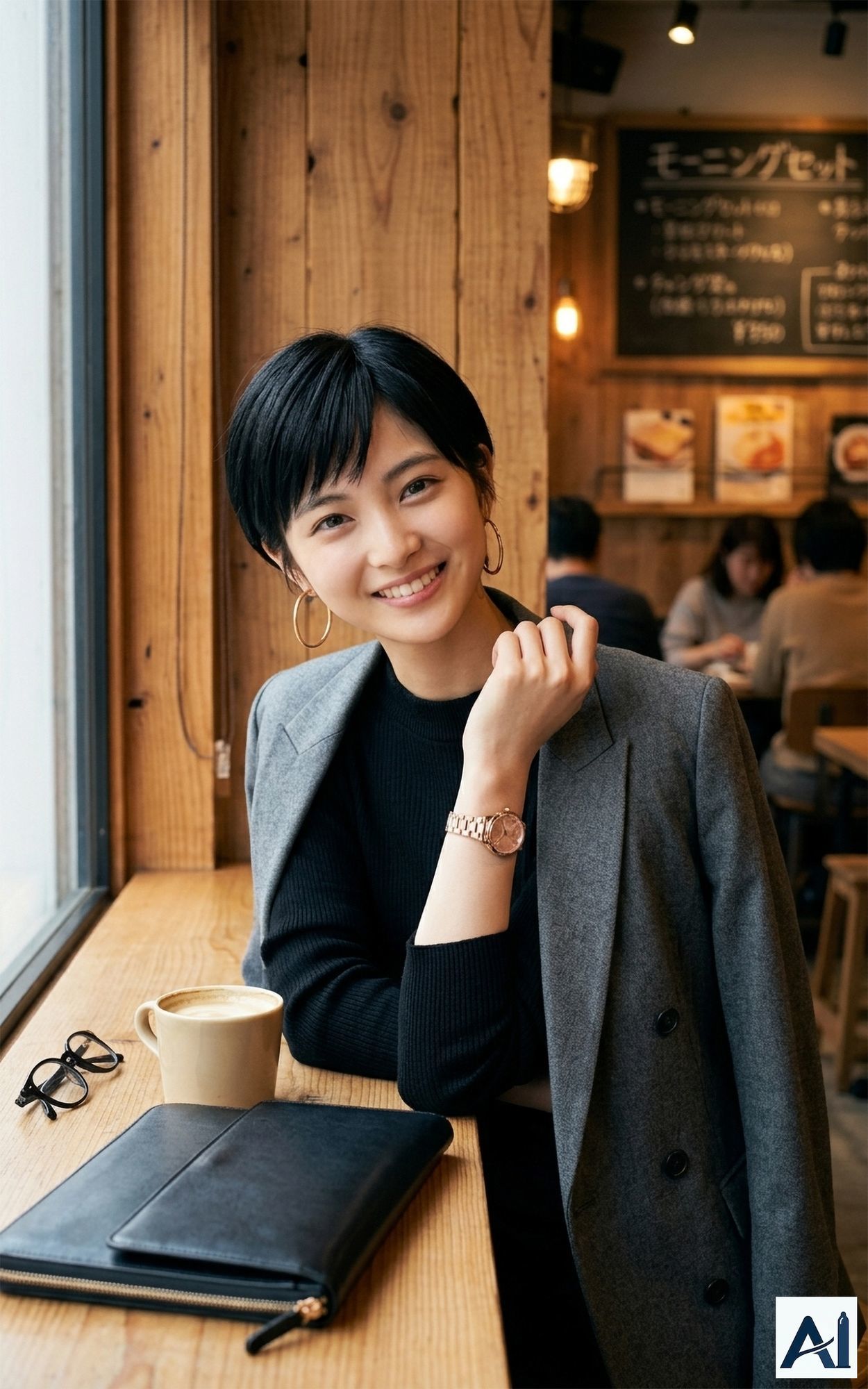 ［AI写真集］ AIC-Photo 不埒なハート Premier 06:祥子「業務部の秘密」完全解禁版 - サンプル画像 1
