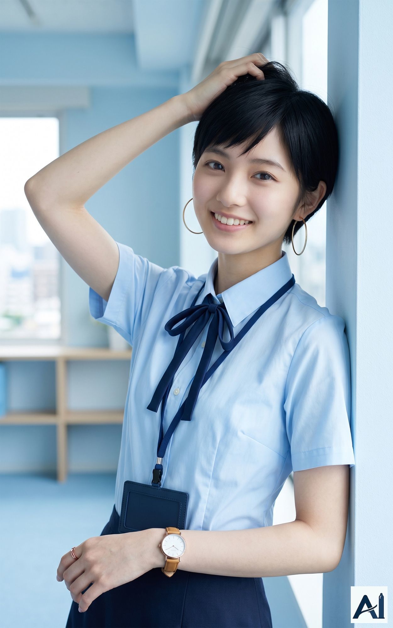 ［AI写真集］ AIC-Photo 不埒なハート Premier 06:祥子「業務部の秘密」完全解禁版 - サンプル画像 7