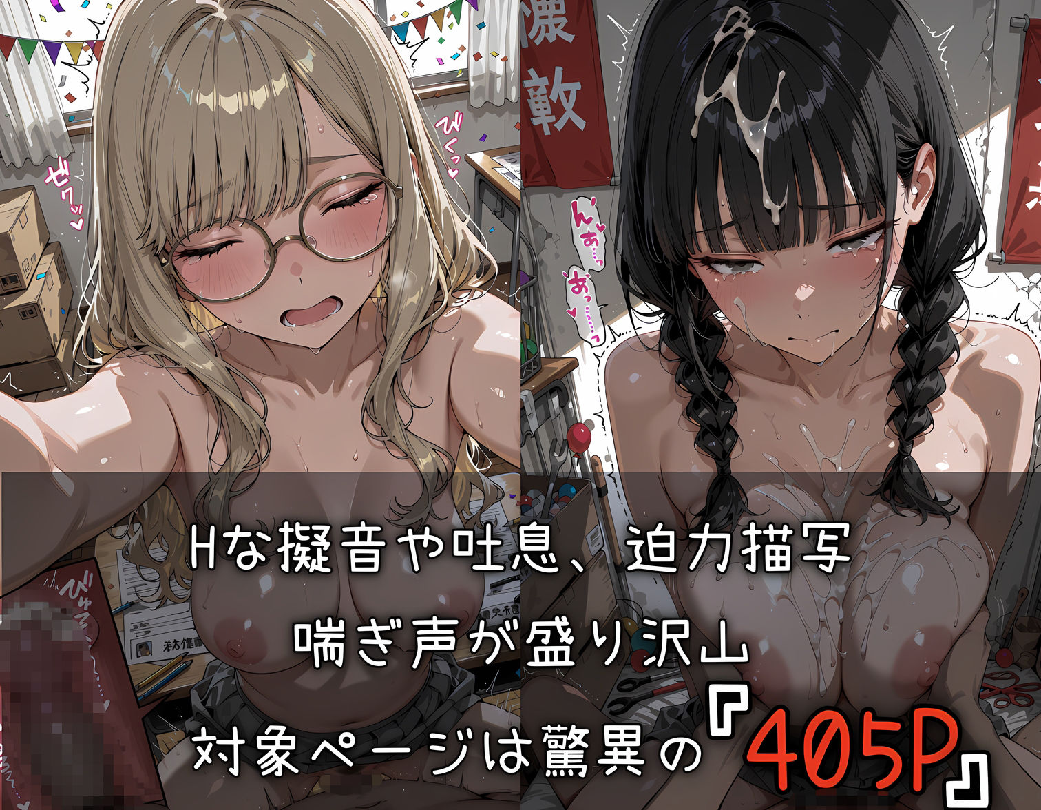 おじさん教員に種付けされる文化祭実行委員 - サンプル画像 2