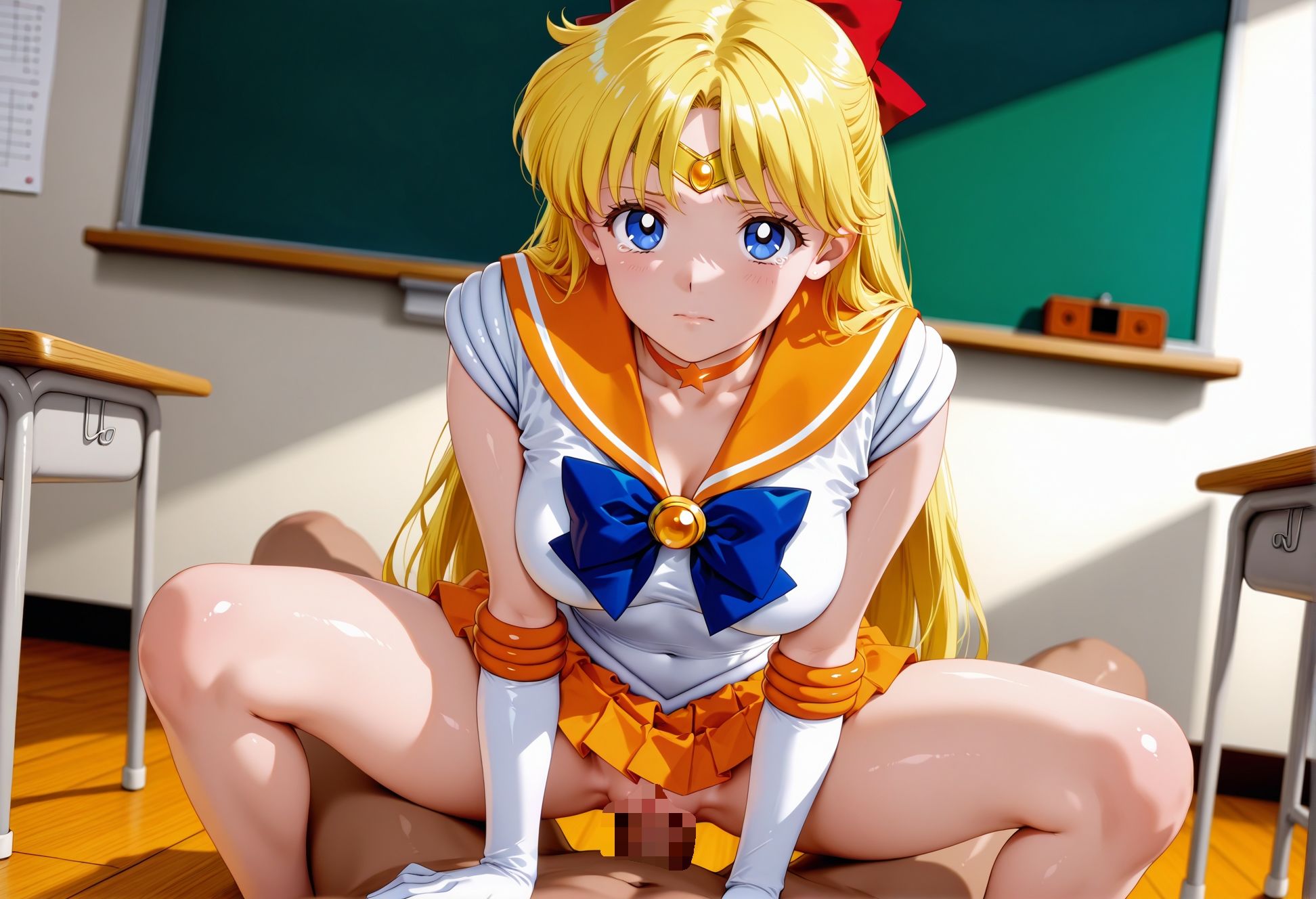 美少女精子セーラーバレー部淫【横型動画＆CG集・ボテ腹・中出し】 - サンプル画像 3