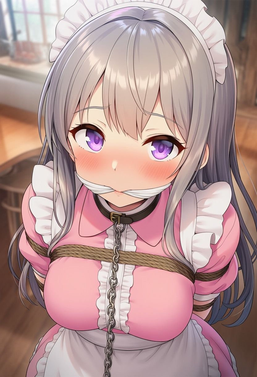 【音声付き】緊縛された女の子動画集 〜首輪編〜 - サンプル画像 2