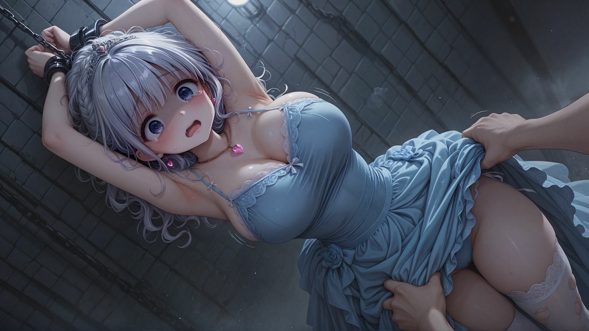 異世界囚われお姫様と淫紋魔術 - サンプル画像 2