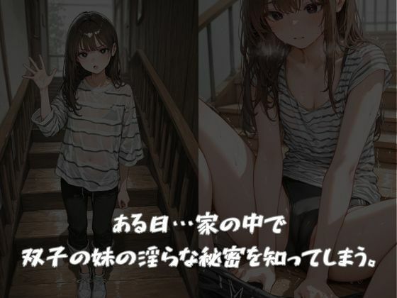 双子妹の淫声〜双子妹が夜中に親父と性行為しちゃってた - サンプル画像 1