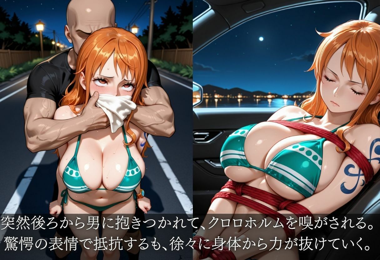 仮装美女3人拉致 〜クロロホルムで眠らされた美女3人連続倉庫調教〜 - サンプル画像 1