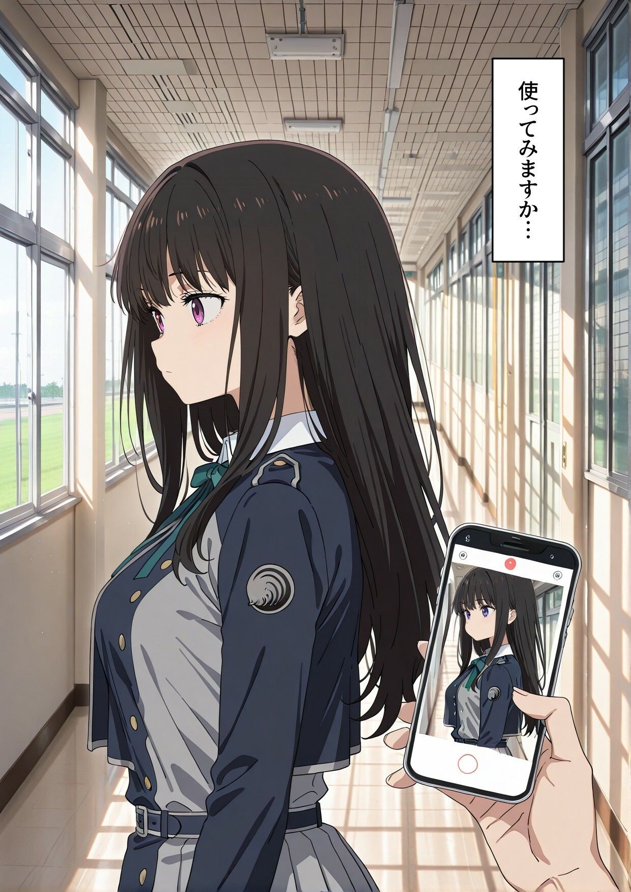 学園〇眠ヒロインズ リコリス・リ〇イル 井ノ上たきな編 - サンプル画像 4